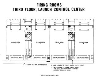 Launch Control Center(LCC)  FIRING ROOMS THIRD FLOOR
