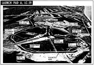 Launch Complex LC-39A FACILITIES LAYOUT