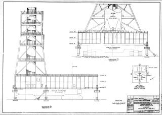 MOBILE LAUNCHER ELEVATION NO.1 AND NO.2