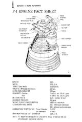 Saturn V F-1 engine fact sheet