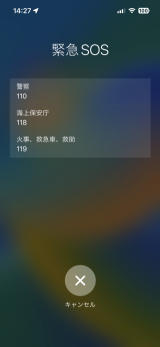 緊急sosの使い方 非常事態に緊急連絡先に通知する Ipod Ipad Iphoneのすべて